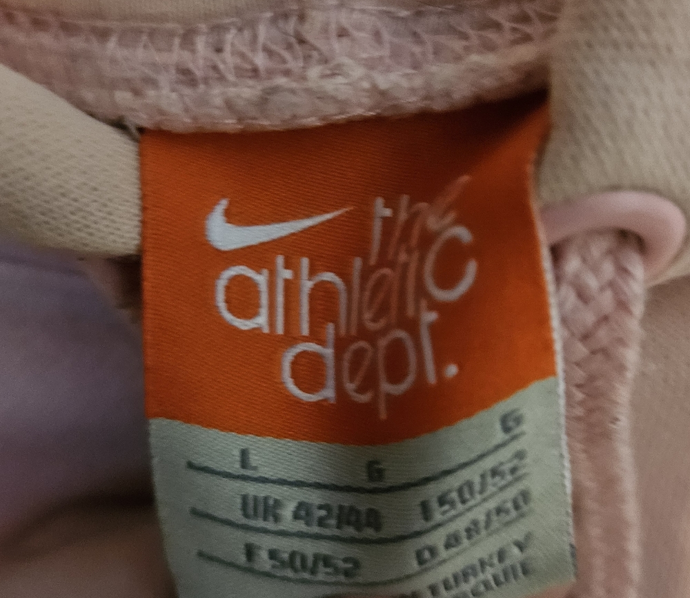Light pink Nike hoodie